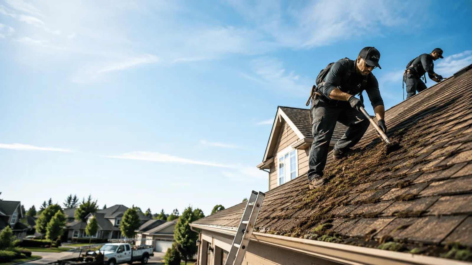 Roof Moss Removal in Falls City, TX near me